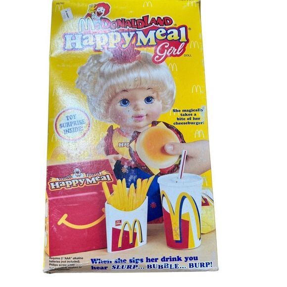 Vintage Rare 1997 McDonald Land Happy Meal Girl in original box! - Picture 1 of 7